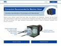 Connectors Recommended for Machine Vision