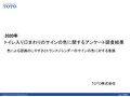 トイレ入り口まわりのサインの色に関するアンケート調査結果
