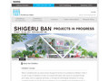 Shigeru Ban: Projects in Progress | About the Exhibitor | TOTO GALLERY·MA