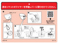 排水ソケットのワイヤーを手動レバーに取り付けてください。