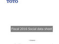 Fiscal 2016 Social data sheet